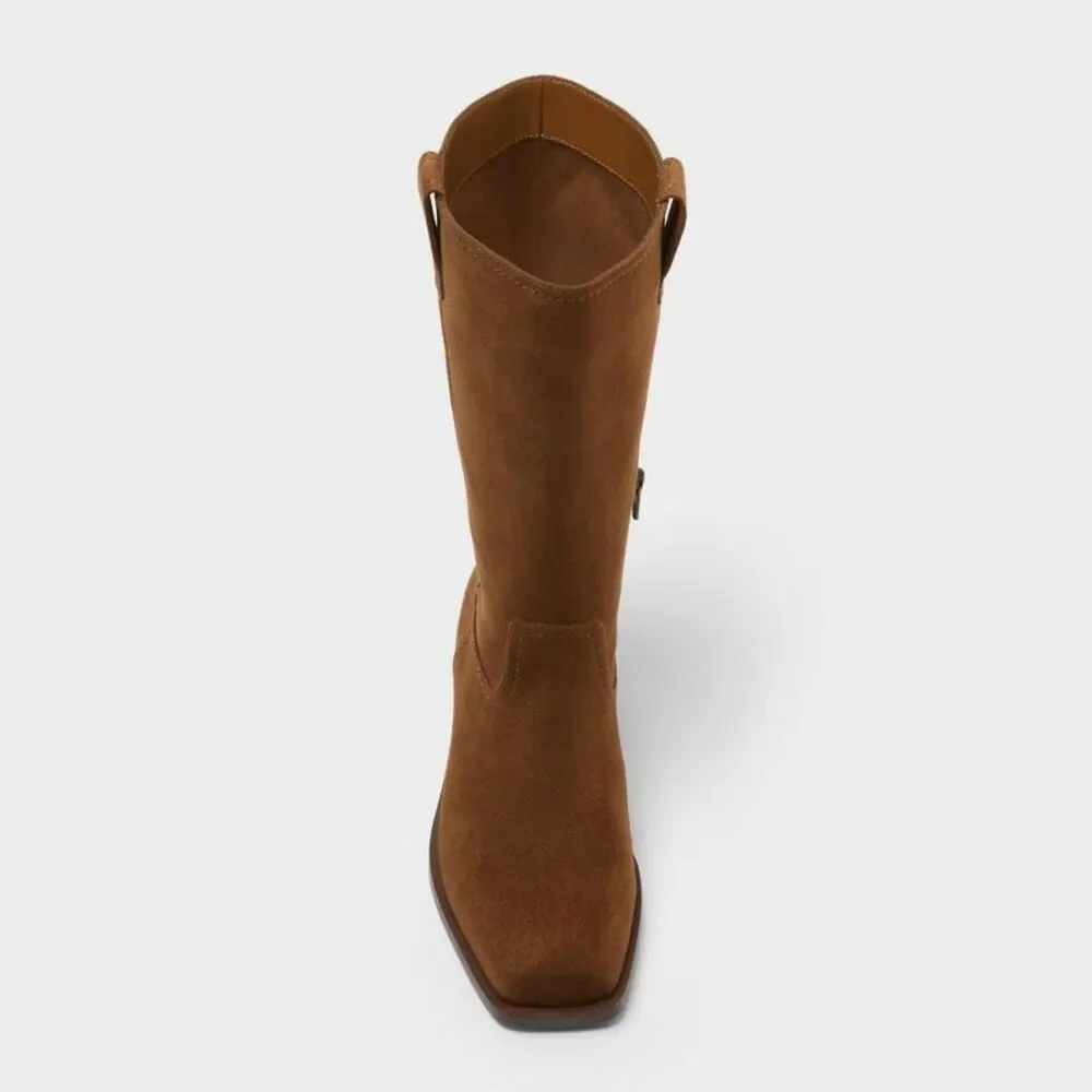 Women's Bri Boots - Universal Thread Light Brown 9
